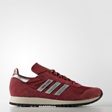 Zapatillas Adidas para hombre new york collegiate burgundy/matte silver/mystery rojo BB1189-036