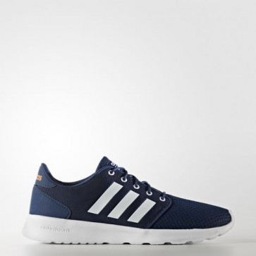 Zapatillas Adidas para mujer cloudfoam qt racer mystery azul/footwear blanco/glow naranja AW4004-159