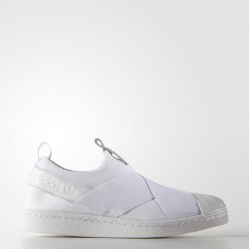 Zapatillas Adidas para mujer super star slip-on footwear blanco/core negro S81338-232
