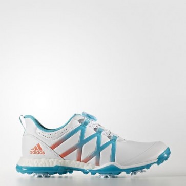 Zapatillas Adidas para mujer power boost footwear blanco/energy azul/easy coral Q44746-259