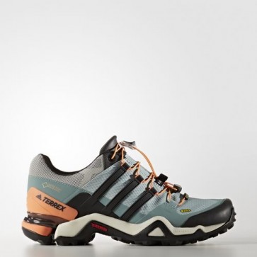Zapatillas Adidas para mujer terrex fast tactile verde/core negro/vapour steel BA8049-294