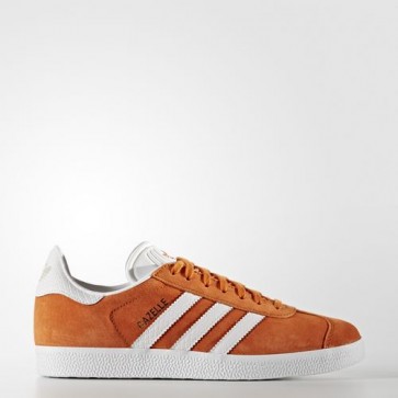Zapatillas Adidas para mujer gazelle tactile naranja/footwear blanco/gold metallic BY2853-356