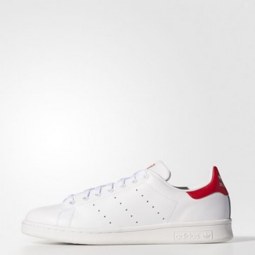 Zapatillas Adidas unisex stan smith footwear blanco/collegiate rojo M20326-017