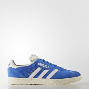 Zapatillas Adidas unisex gazelle azul/vintage blanco/gold metallic BB5241-099