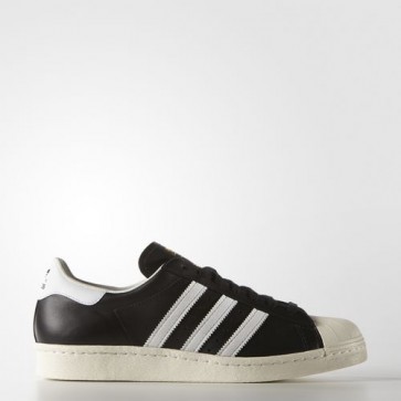Zapatillas Adidas unisex super star 80s core negro/blanco/chalk blanco G61069-101