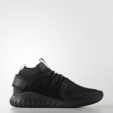 Zapatillas Adidas unisex tubular nova primeknit core negro/night gris S80109-123