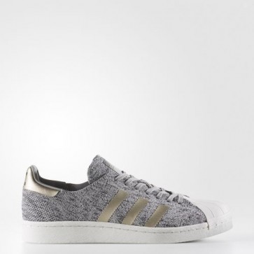 Zapatillas Adidas unisex primeknit superstar lgh solid gris/mgh solid gris/ch solid gris BB8973-130