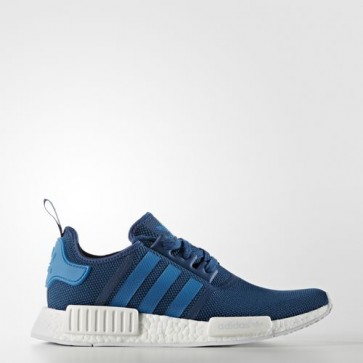 Zapatillas Adidas unisex nmd_r1 tech steel/unity azul/ blanco S31502-134