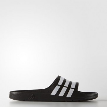 Zapatillas Adidas unisex chancla duramo core negro/blanco G15890-159