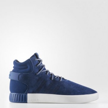 Zapatillas Adidas unisex tubular invader mystery azul/legend ink/vintage blanco BB8385-198