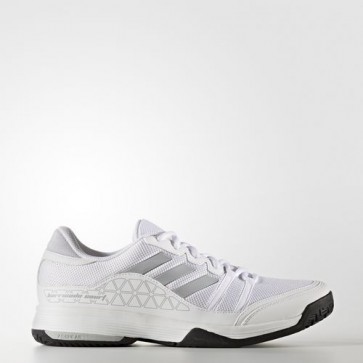 Zapatillas Adidas para hombre barrica court footwear blanco/clear onix/core negro BB3325-181