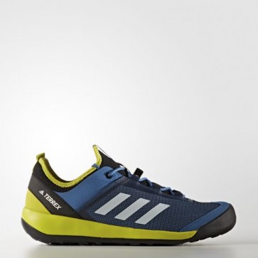 Zapatillas Adidas para hombre terrex swift core azul/chalk blanco/unity lime BB1993-190