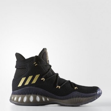 Zapatillas Adidas para hombre crazy explosive primeknit core negro/gold metallic BB8371-360