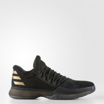 Zapatillas Adidas para hombre harden vol.1 core negro/utility negro/gold metallic BW0545-400
