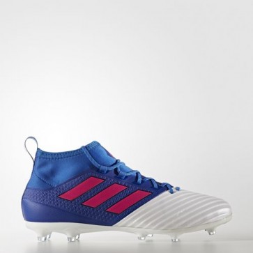 Zapatillas Adidas para hombre ace 17.2 cÃ©sped natural azul/shock rosa/footwear blanco BB4323-411