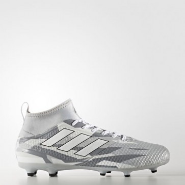 Zapatillas Adidas para hombre ace 17.3 primemesh cÃ©sped natural clear gris/footwear blanco/core negro BB1015-445