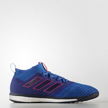 Zapatillas Adidas para hombre ace tango 17.1 azul/collegiate navy/shock rosa BB4432-462