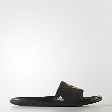 Zapatillas Adidas para hombre chancla manchester united fc core negro/footwear blanco AQ3794-485