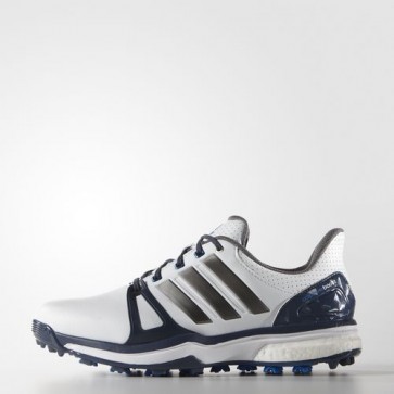 Zapatillas Adidas para hombre power boost 2.0 blanco/azul/shock azul Q44661-558