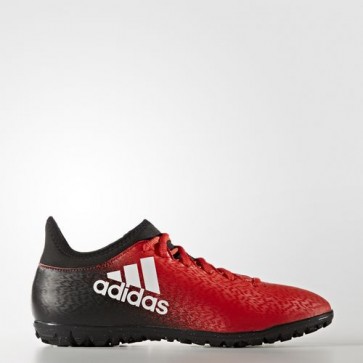 Zapatillas Adidas para hombre x 16.3 calle o moqueta rojo/footwear blanco/core negro BB5663-603