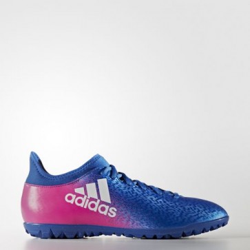 Zapatillas Adidas para hombre x 16.3 calle o moqueta azul/footwear blanco/shock rosa BB5665-611