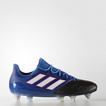 Zapatillas Adidas para hombre ace 17.1 leather cÃ©sped natural azul/footwear blanco/core negro BA9192-640