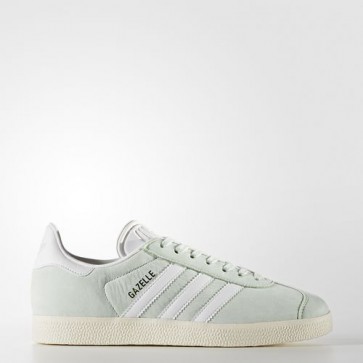 Zapatillas Adidas para mujer gazelle linen verde/ftwr blanco/cream blanco BY9034-012