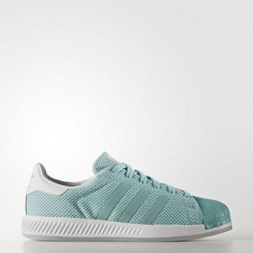 Zapatillas Adidas para mujer super star bounce easy mint/footwear blanco BB2294-059