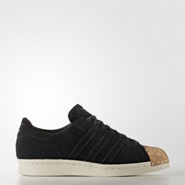 Zapatillas Adidas para mujer super star 80s core negro/off blanco BY2963-098