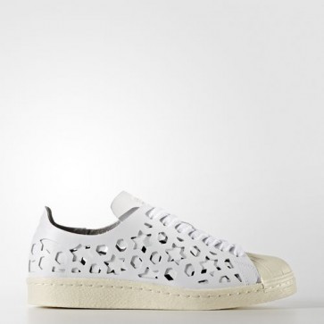 Zapatillas Adidas para mujer super star 80s footwear blanco/cream blanco BB2129-125
