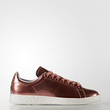 Zapatillas Adidas para mujer stan smith copper metallic/footwear blanco BB0107-130