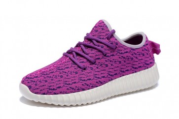 Zapatillas para mujer Adidas Yeezy boost 350 violeta/blanco_021