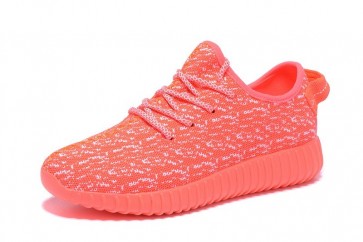 Zapatillas para mujer Adidas Yeezy boost 350 naranja/blanco_022