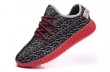 Zapatillas para hombre Adidas Yeezy boost 350 gris/rojo_031