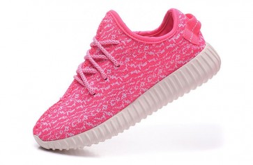 Zapatillas para mujer Adidas Yeezy boost 350 rosa/blanco_036