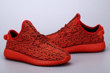 Zapatillas unisex Adidas Yeezy boost 350 rojo_059