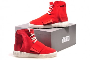 Zapatillas para hombre Adidas Yeezy boost 750 rojo_067