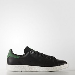 Zapatillas Adidas para hombre stan smith core negro/verde BB0009-073
