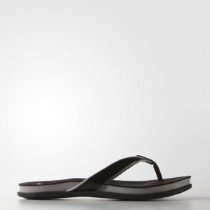 Zapatillas Adidas para mujer chancla super cloud core negro/mid gris/silver metallic B25342-346