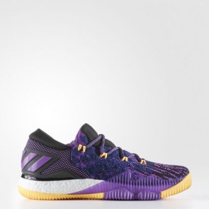Zapatillas Adidas para hombre crazylight boost low shock violeta/solar gold/core negro BB8175-183