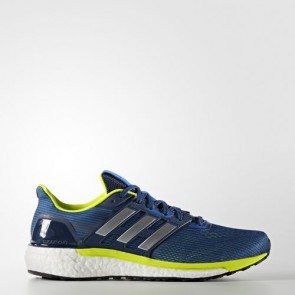 Zapatillas Adidas para hombre super nova azul/silver metallic/solar amarillo BB6037-222