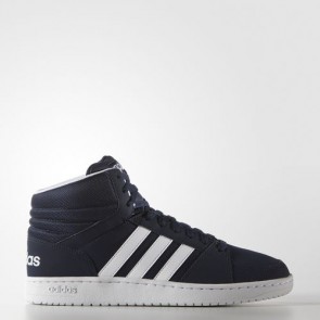 Zapatillas Adidas para hombre vs hoops mid collegiate navy/footwear blanco F99532-364