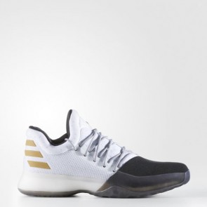 Zapatillas Adidas para hombre harden vol.1 footwear blanco/core negro/gold metallic BW0552-373