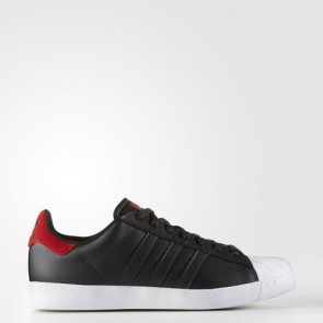 Zapatillas Adidas para hombre super star vulc core negro/scarlet/footwear blanco BB8610-522