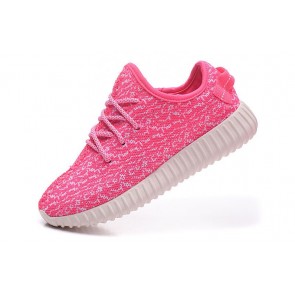 Zapatillas para mujer Adidas Yeezy boost 350 rosa/blanco_036
